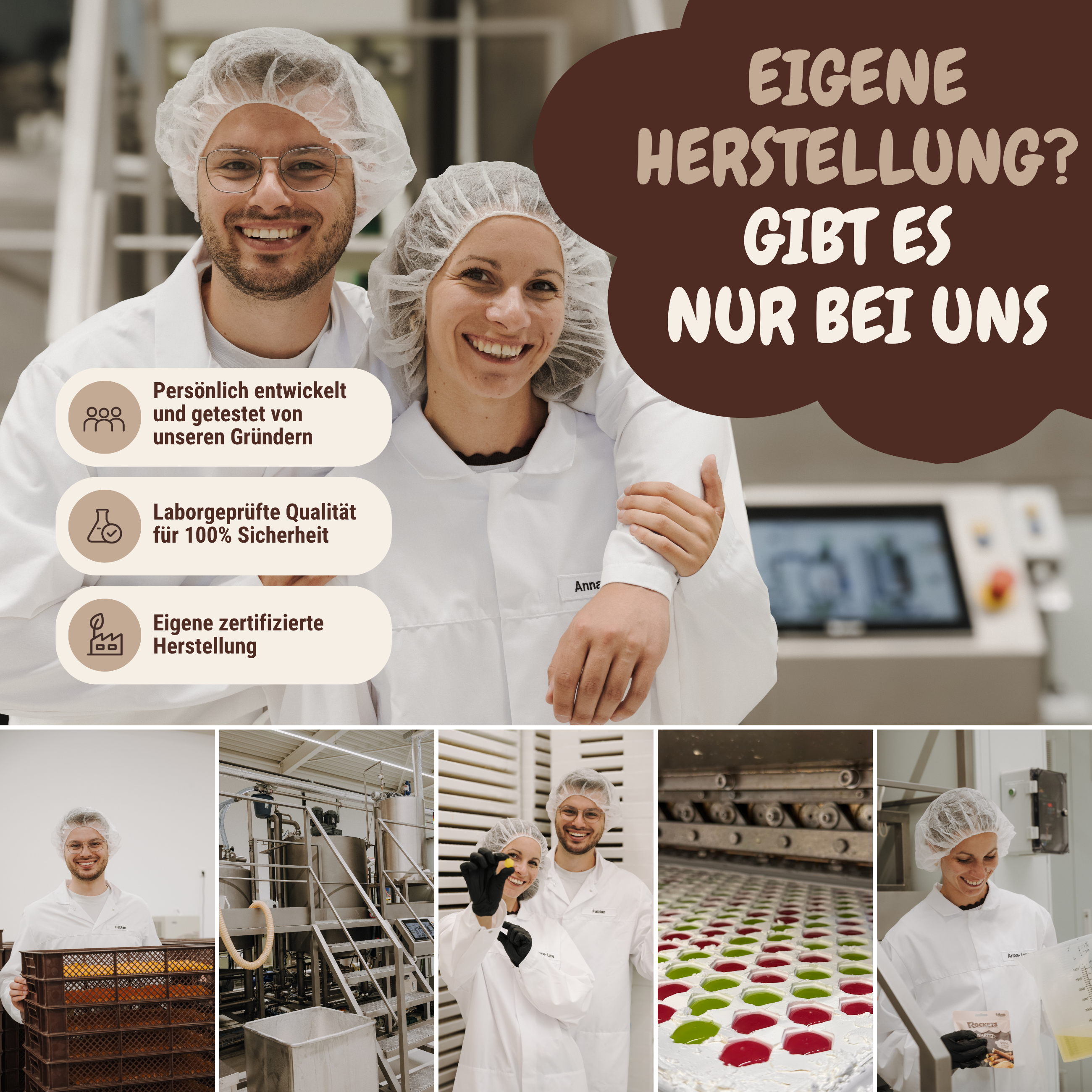 Bio Koffein Gummies  – Kaffee Koffein Bio Fruchtgummis ohne Industriezucker & Süßstoffe, vegan, eigene Herstellung in Deutschland