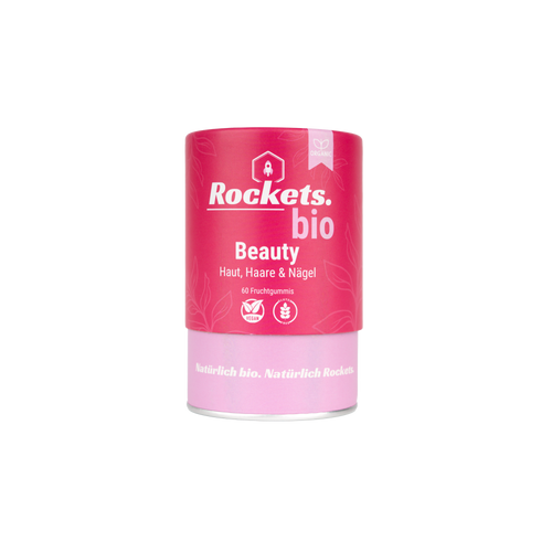 Bio Beauty Gummies – Bio Beauty Fruchtgummis mit Biotin, Zink & Folsäure, bio, ohne Industriezucker, 

