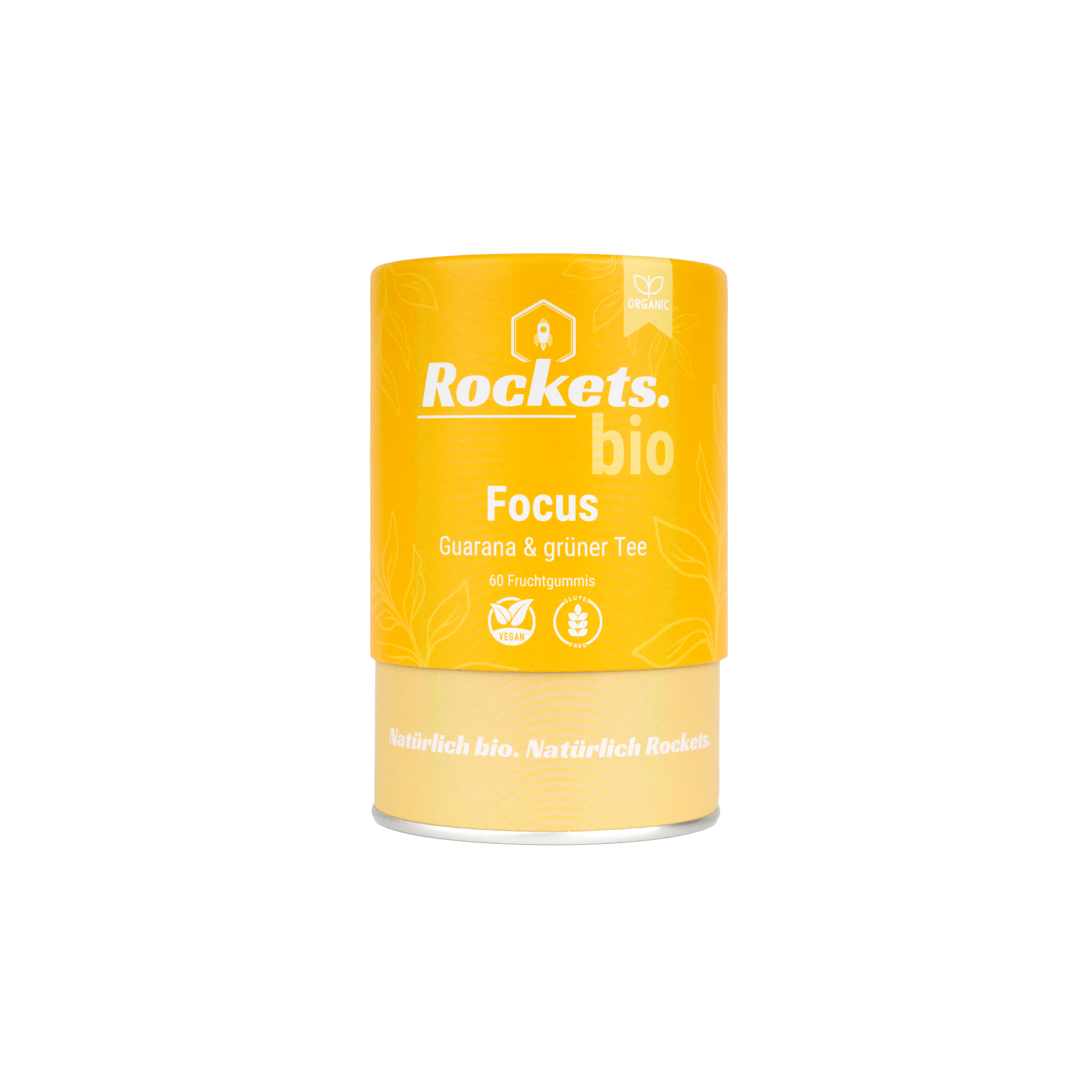 Bio Focus Fruchtgummis: Bio Focus Gummies – Koffein aus Grüntee & Guarana, bio, ohne Süßstoffe, DE-ÖKO-006
