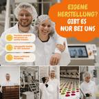 Bio Vitamin C Gummies  – Bio Fruchtgummis ohne Industriezucker & Süßstoffe, vegan, eigene Herstellung in Deutschland