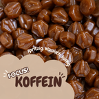 Bio Koffein Gummies  – Kaffee Koffein Bio Fruchtgummis ohne Industriezucker & Süßstoffe, vegan, eigene Herstellung in Deutschland