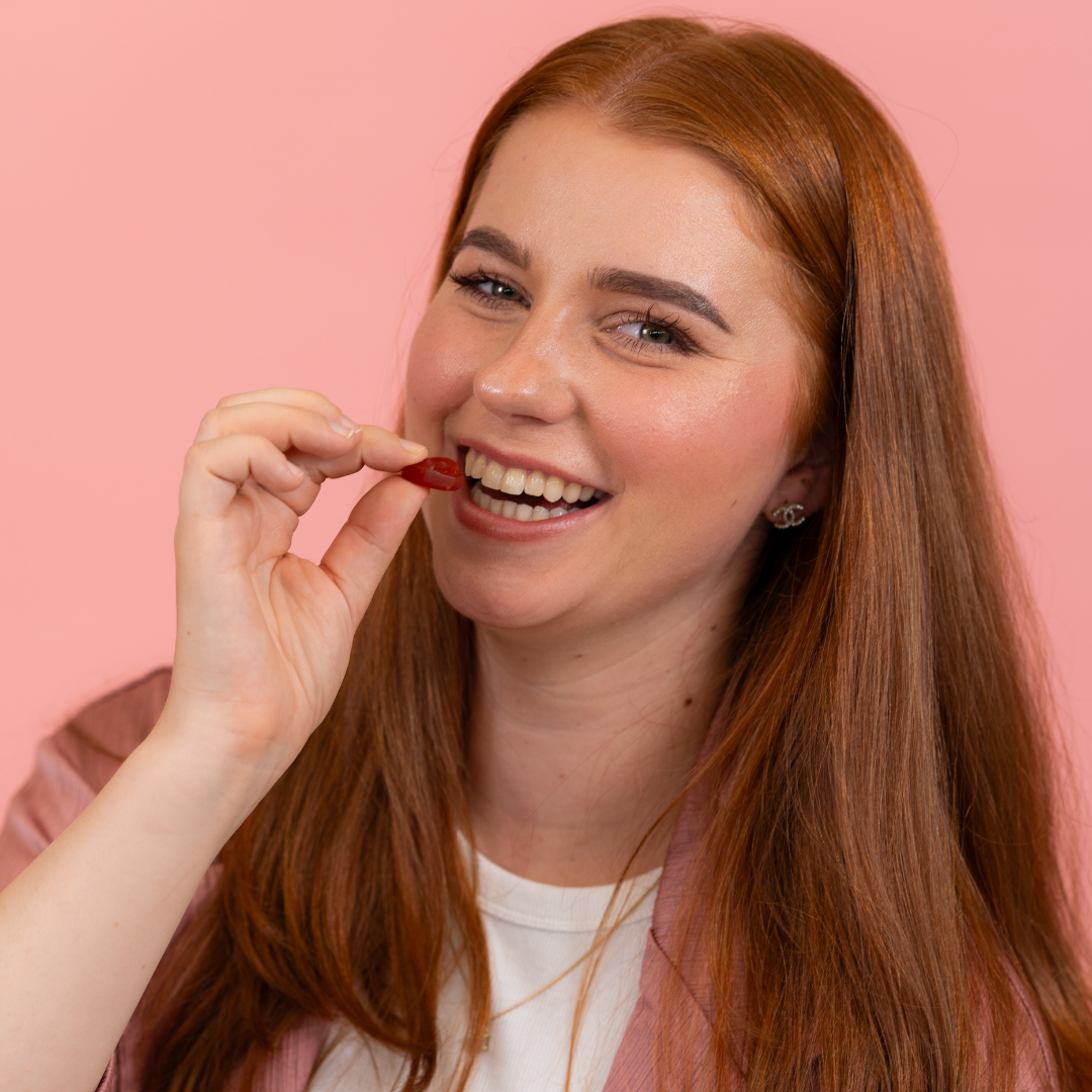Shiny Gummies – Beauty Fruchtgummis Biotin, Zink & Folsäure, ohne Industriezucker oder Süßstoffe, vegan, eigene Herstellung