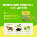 Sauer Apfel Gummies  – Fruchtgummis ohne Industriezucker & Süßstoffe, vegan, eigene Herstellung in Deutschland