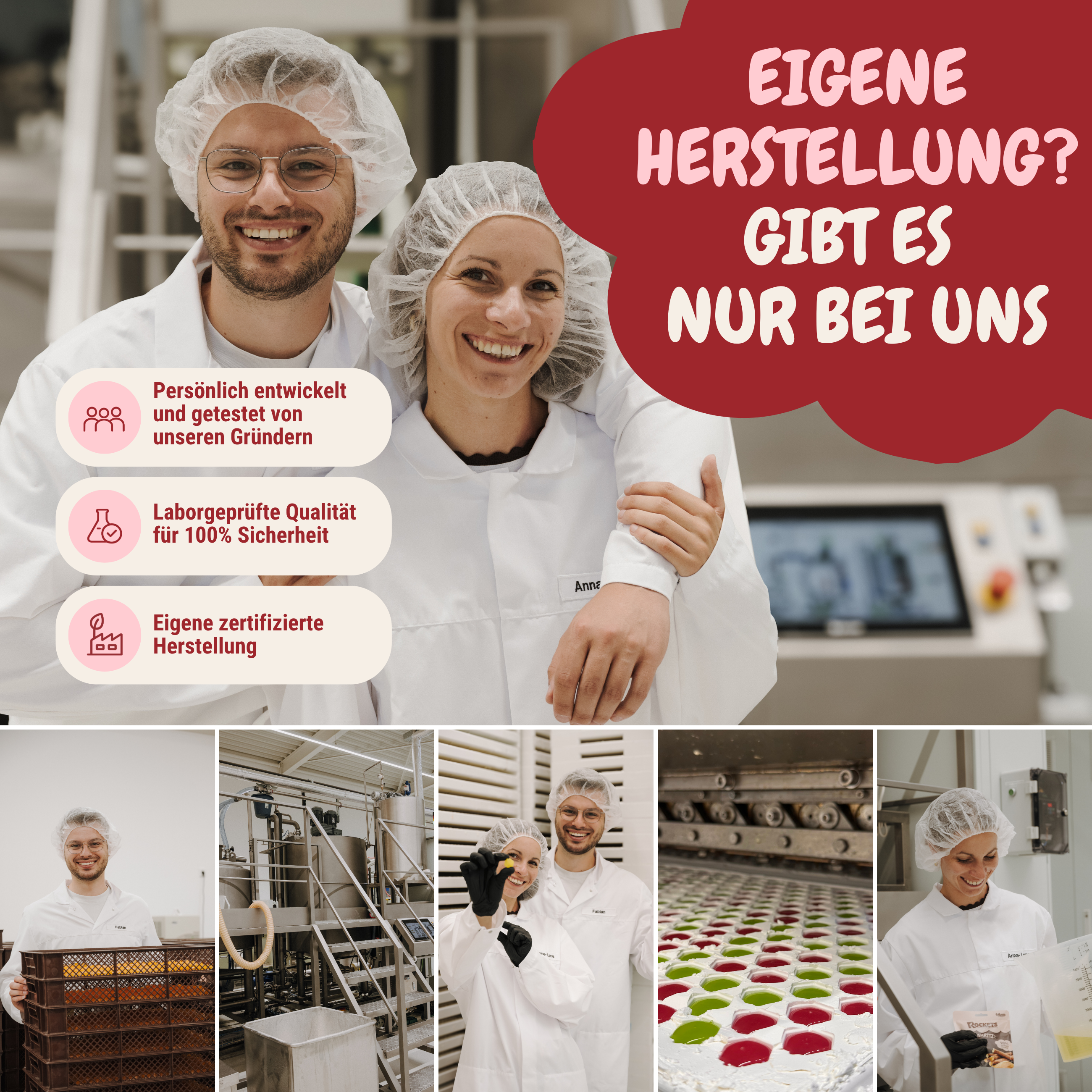 Tasty Berry Gummies – Fruchtgummis ohne Industriezucker & Süßstoffe, vegan, eigene Herstellung in Deutschland