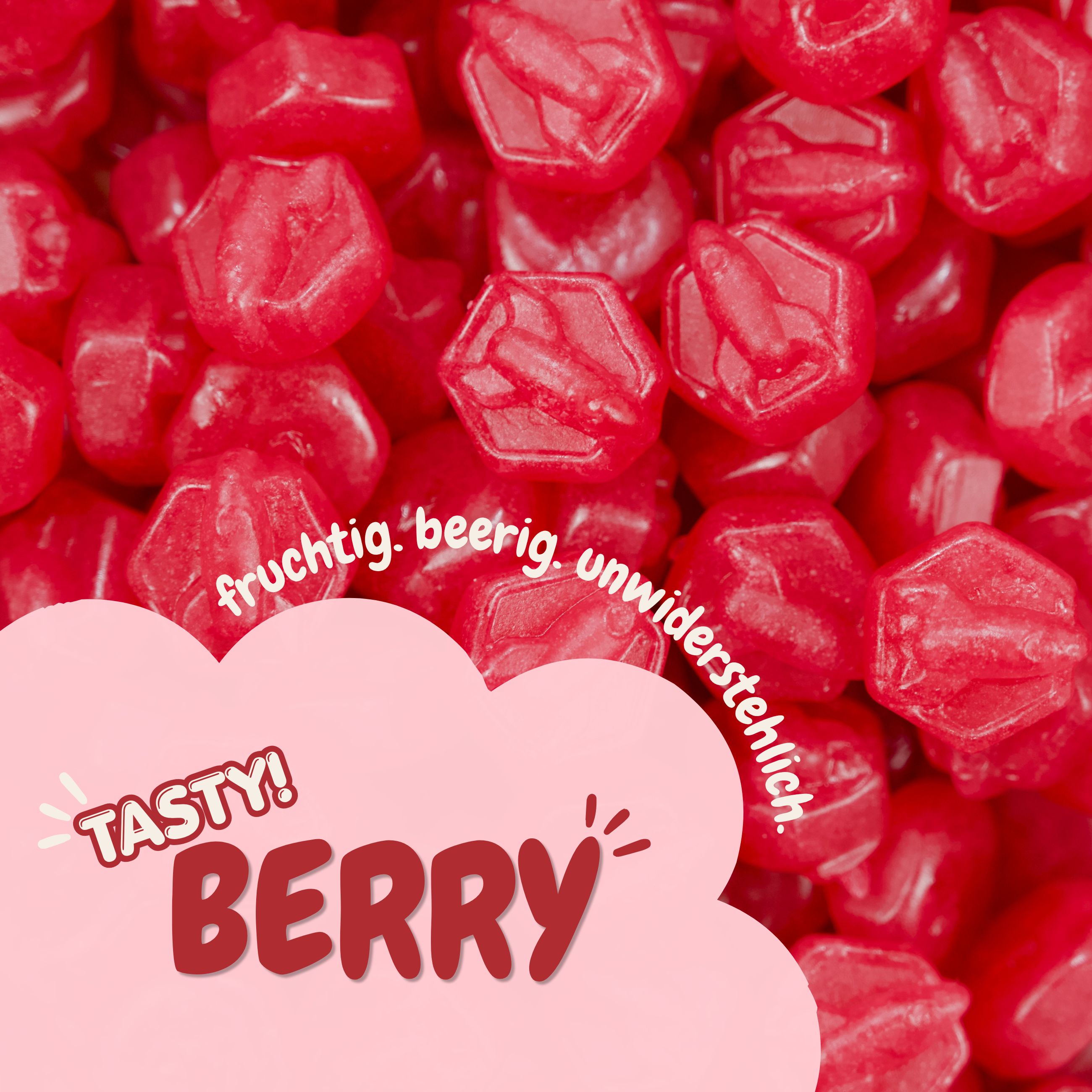 Tasty Berry Gummies – Fruchtgummis ohne Industriezucker & Süßstoffe, vegan, eigene Herstellung in Deutschland