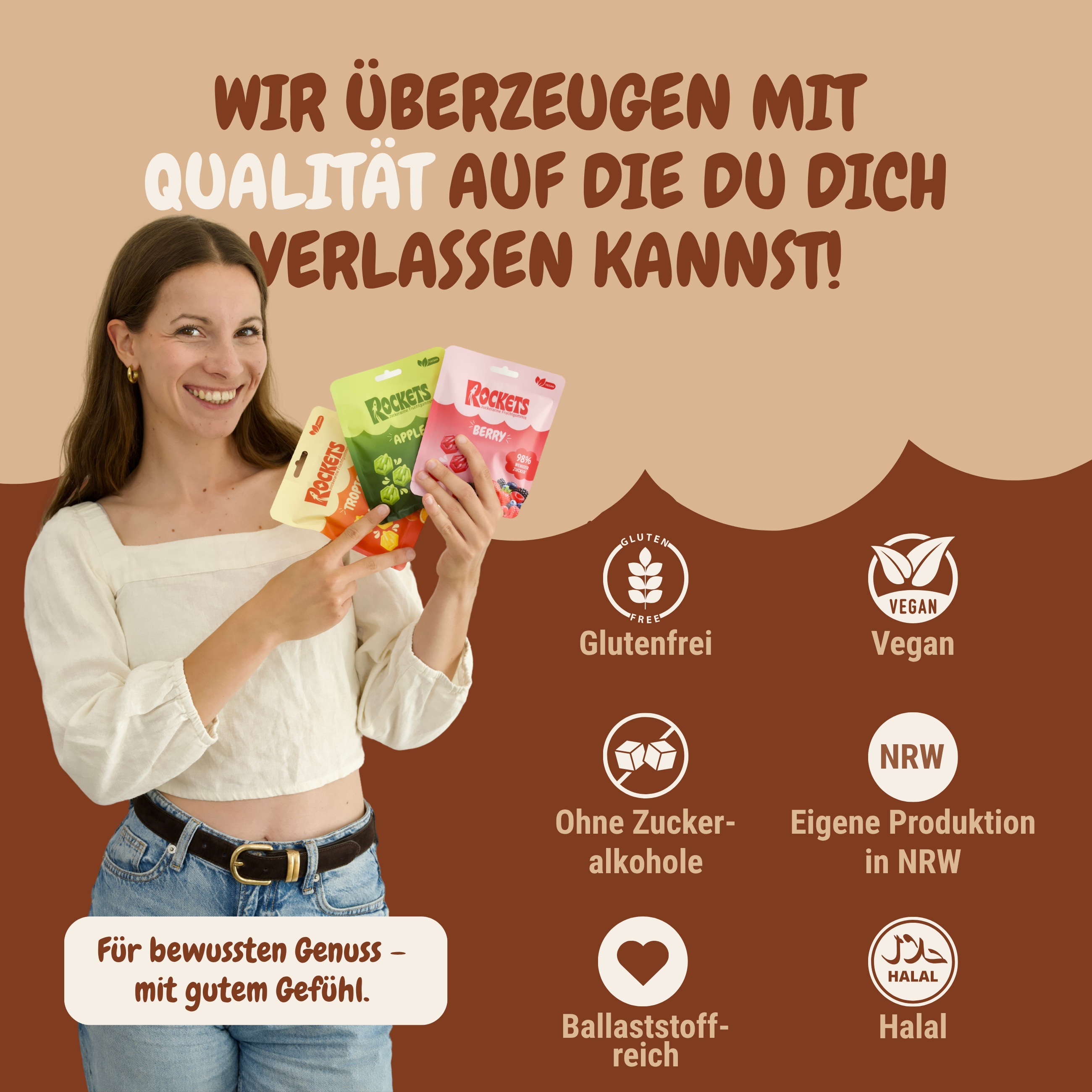 Cool Cola Gummies  – Cola Fruchtgummis ohne Industriezucker & Süßstoffe, vegan, eigene Herstellung in Deutschland