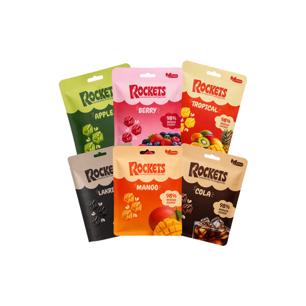 low sugar Gummies – Fruchtgummis ohne Industriezucker & Süßstoffe, vegan, eigene Herstellung in Deutschland