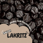 Salty Lakritz Gummies  – Lakritz ohne Industriezucker & Süßstoffe, vegan, eigene Herstellung in Deutschland