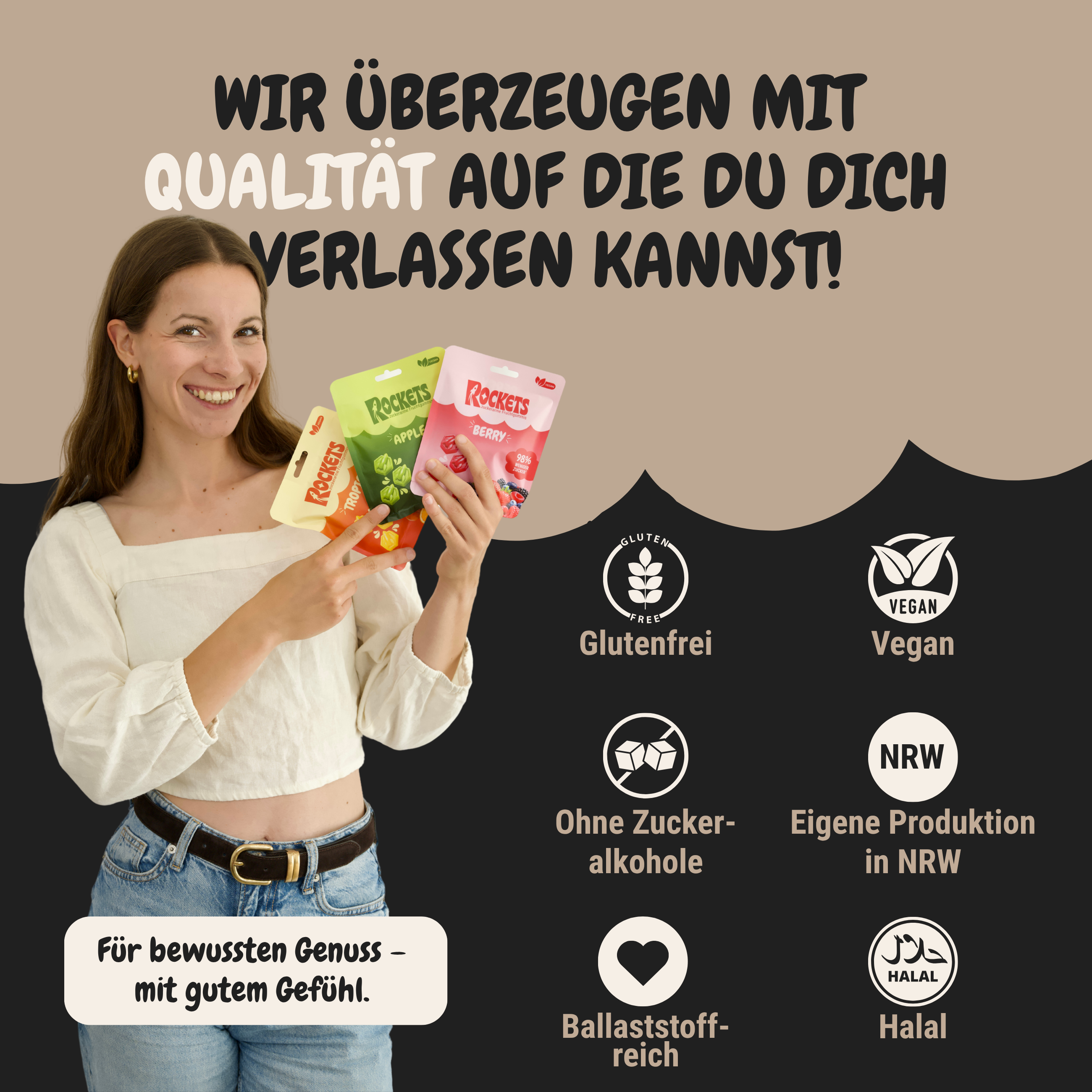 Salty Lakritz Gummies  – Lakritz ohne Industriezucker & Süßstoffe, vegan, eigene Herstellung in Deutschland
