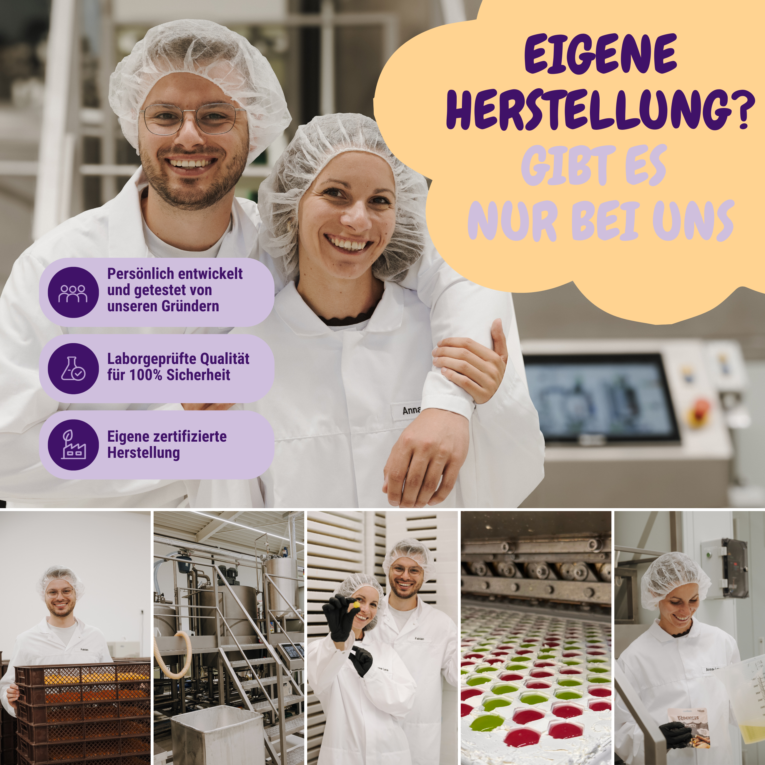 low sugar Gummies – Fruchtgummis ohne Industriezucker & Süßstoffe, vegan, eigene Herstellung in Deutschland