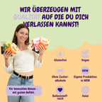 low sugar Gummies – Fruchtgummis ohne Industriezucker & Süßstoffe, vegan, eigene Herstellung in Deutschland