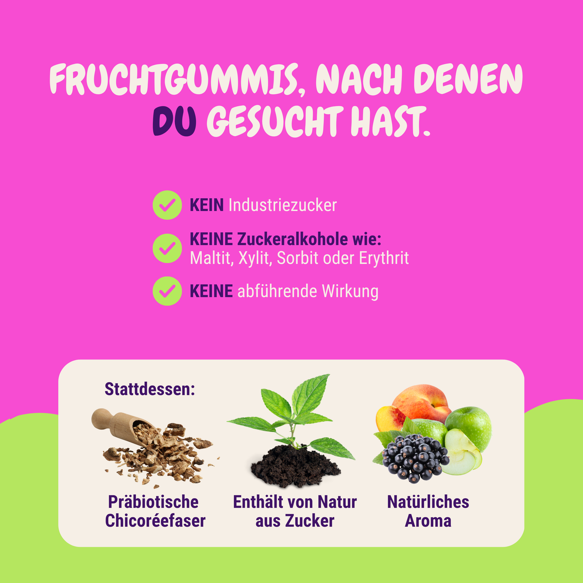 Rockets low sugar gummies - zuckerfrei - ohne Industriezucker - saure Fruchtgummis