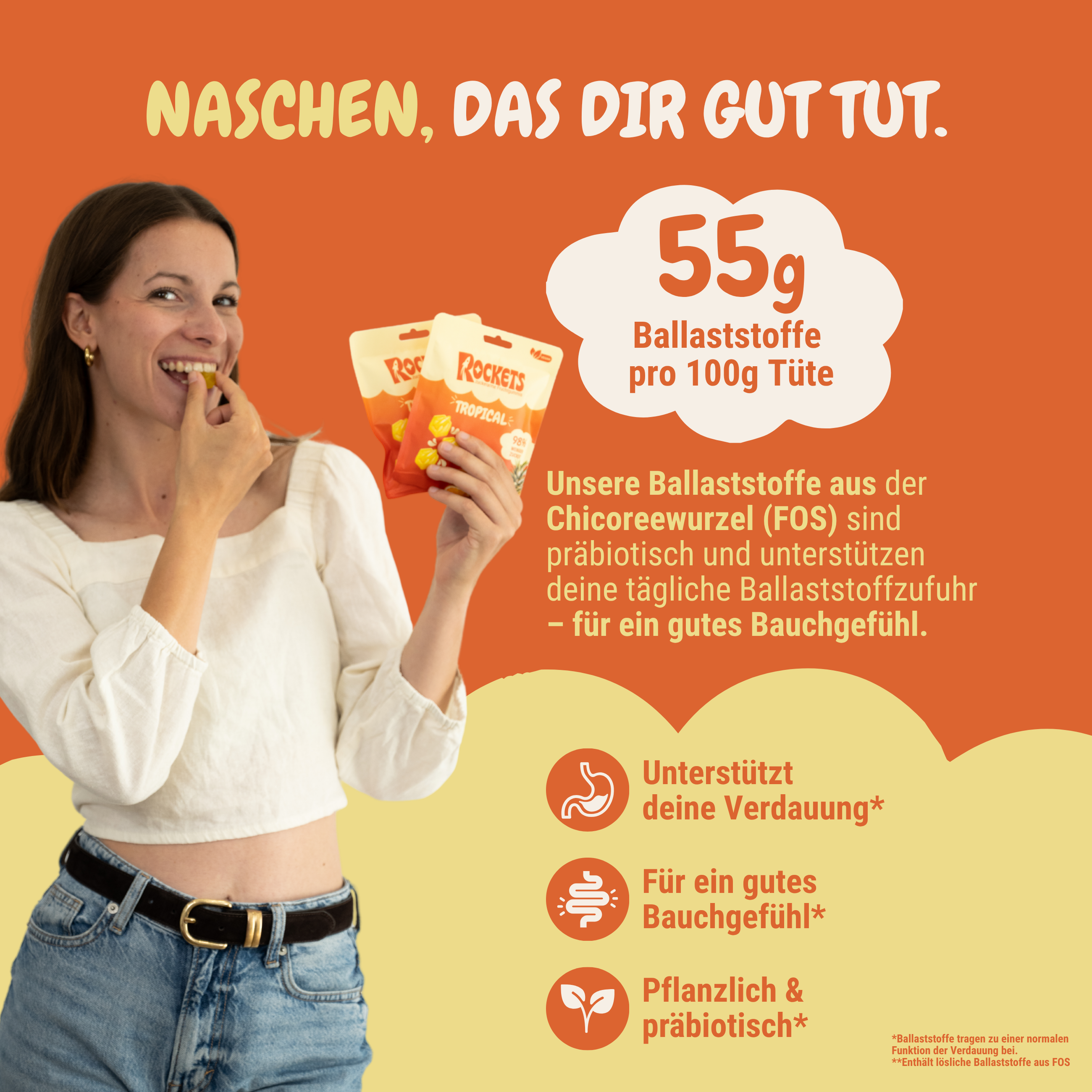 Sunny Tropical Gummies – Fruchtgummis ohne Industriezucker & Süßstoffe, vegan, eigene Herstellung in Deutschland
