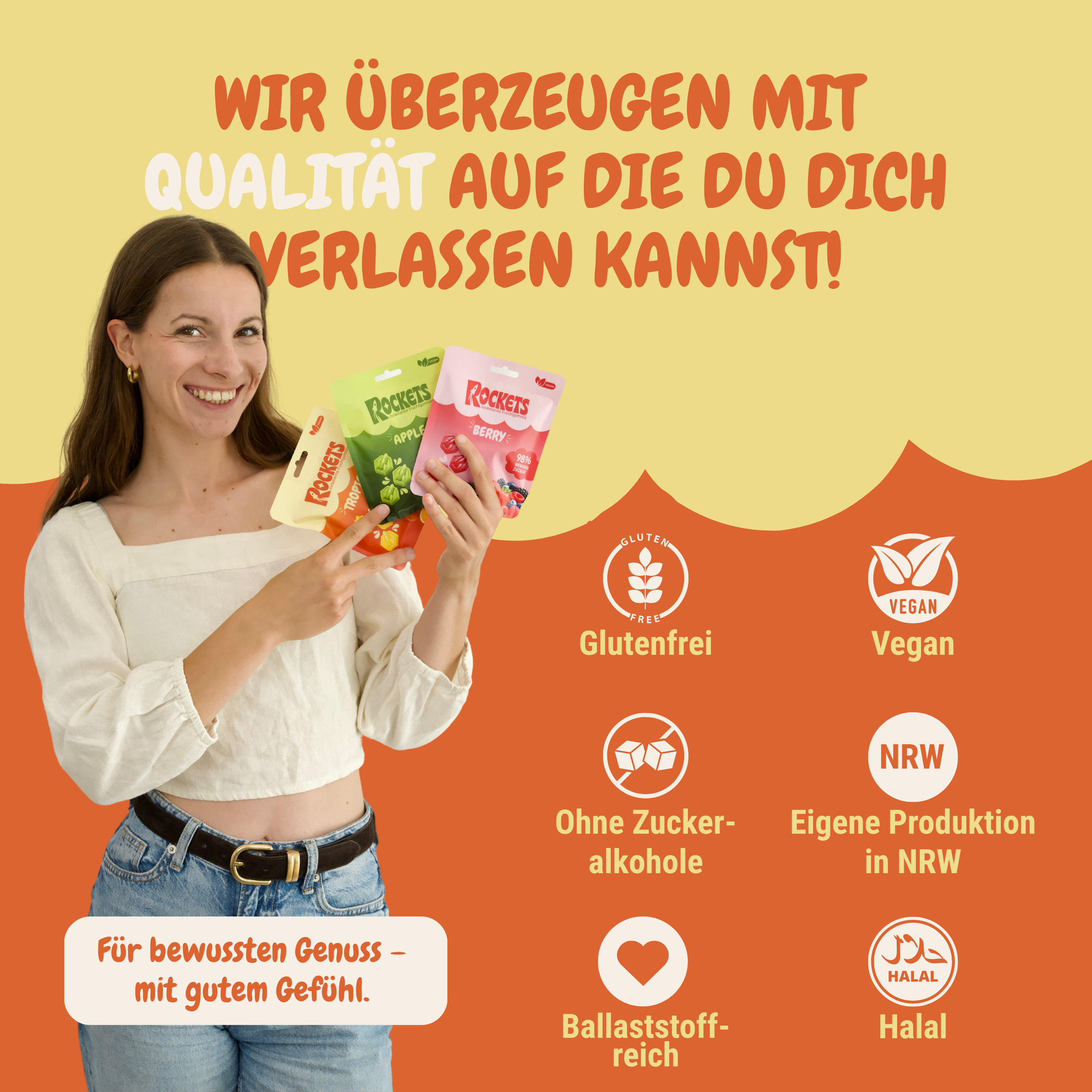 Sunny Tropical Gummies – Fruchtgummis ohne Industriezucker & Süßstoffe, vegan, eigene Herstellung in Deutschland